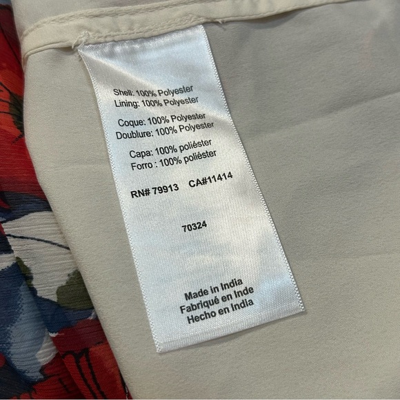 A Pea In The Pod Maternity Off The Shoulder Floral Blouse - Picture 5 of 8